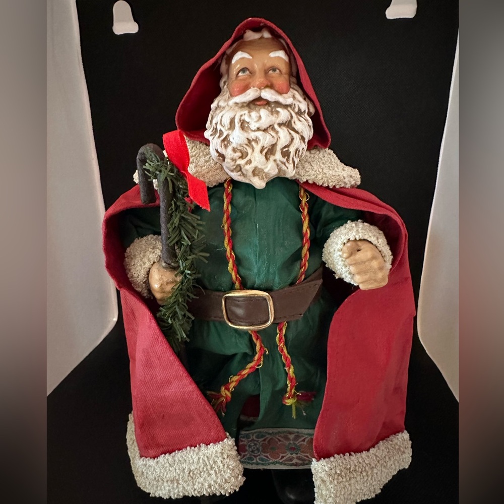 Kurt Adler Vintage Woodland Santa Father Christmas Figurine Missing Dove